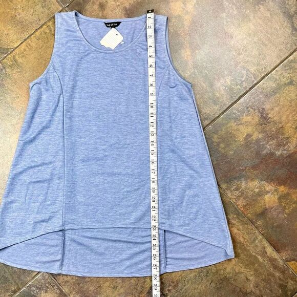 NWT Yak & Yeti Blue Tank Top Small - Picture 5 of 9